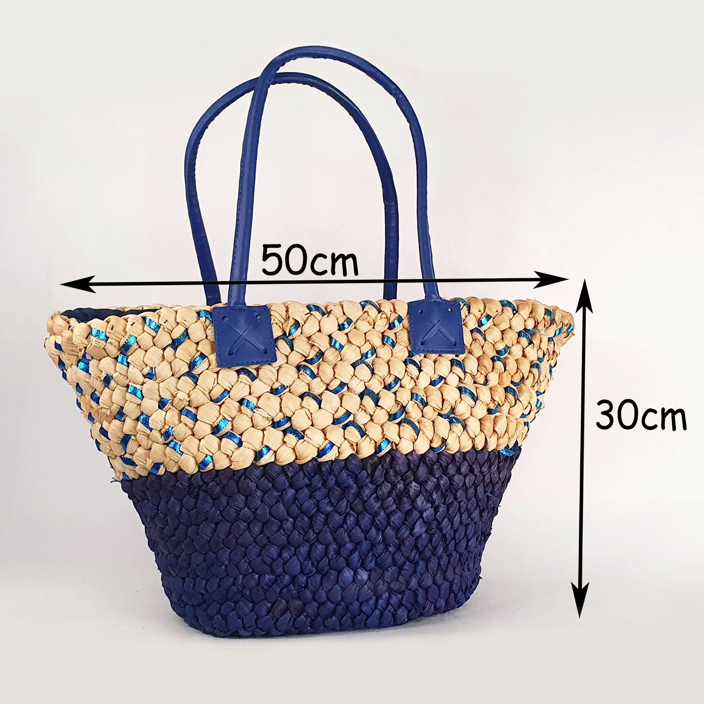 Straw Beach Tote Bag