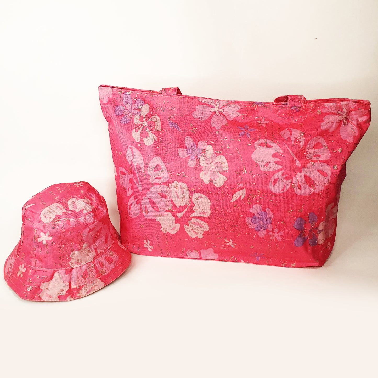 Beach Bag and Hat Set