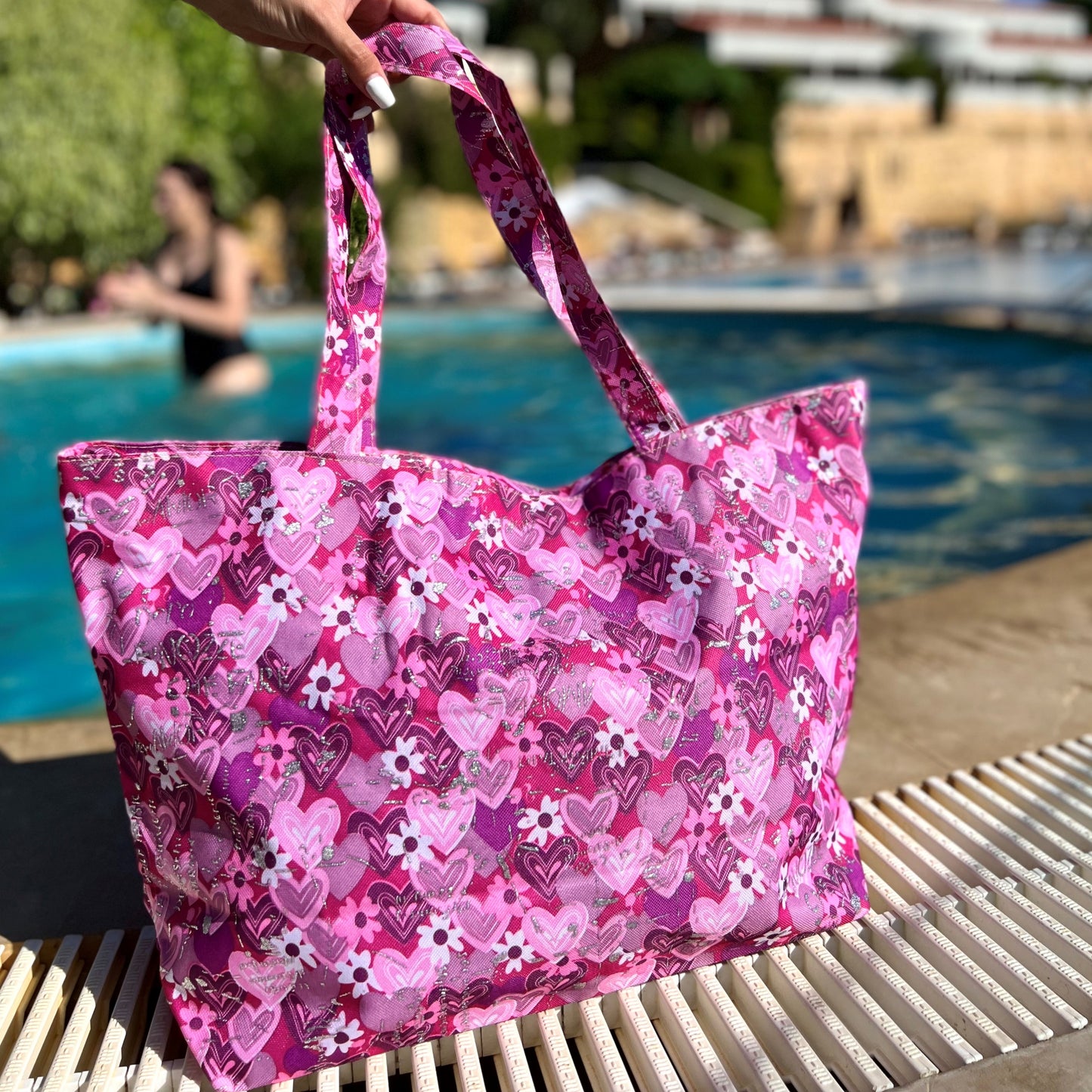 Beach Bag and Hat Set