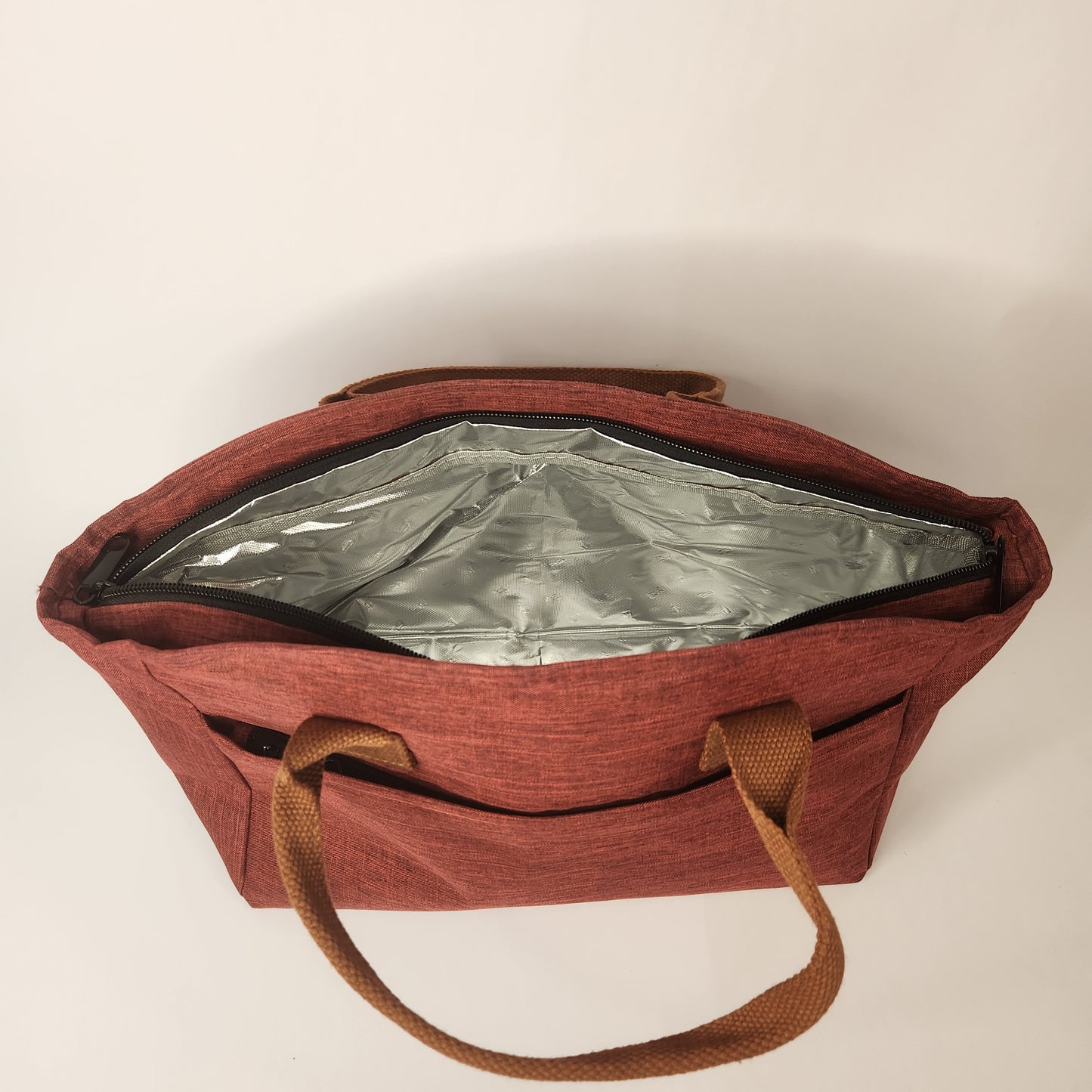 Burgundy Lunch Bag For Women