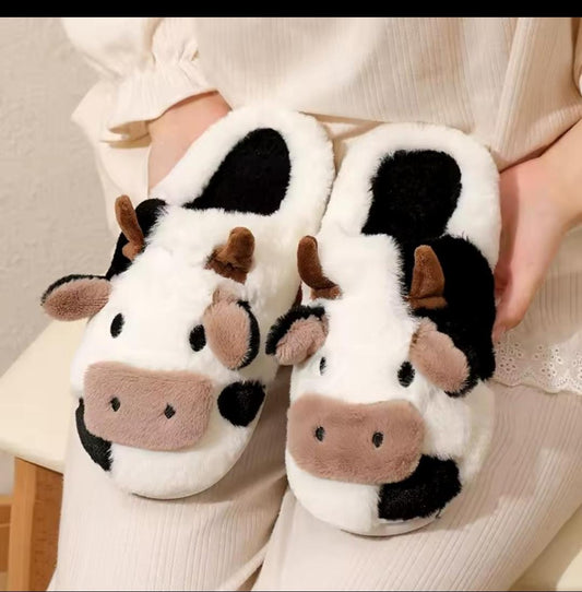 Cow Winter Slippers