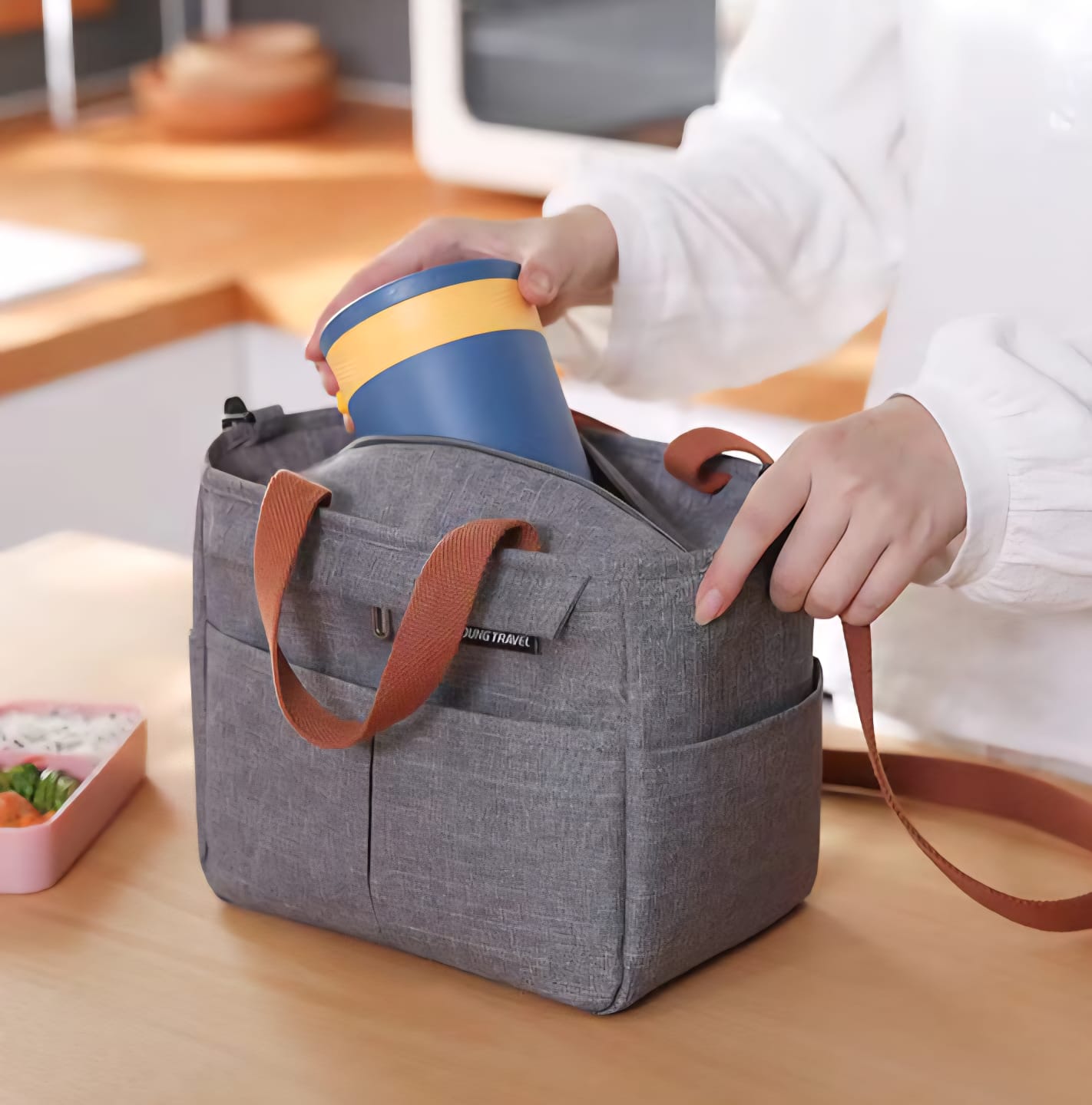 Tote Lunch Bag waterproof 23cm