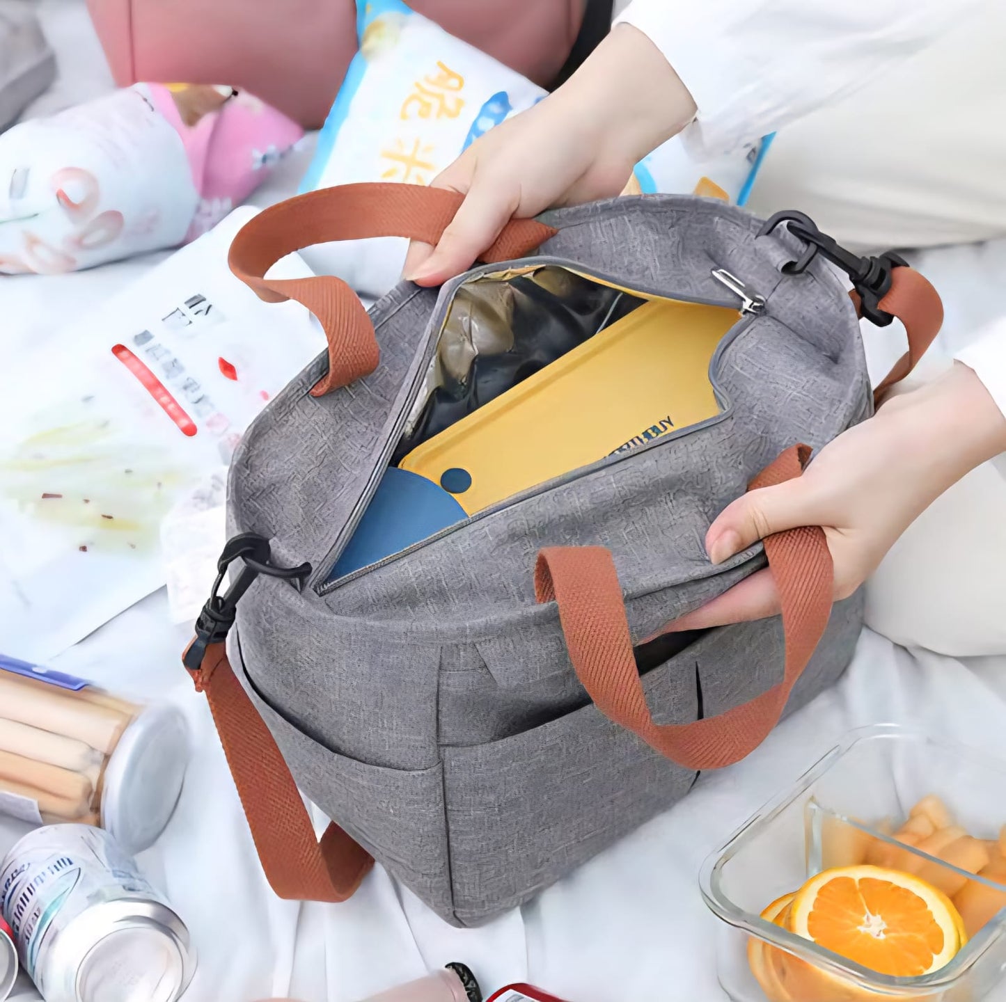 Tote Lunch Bag waterproof 23cm