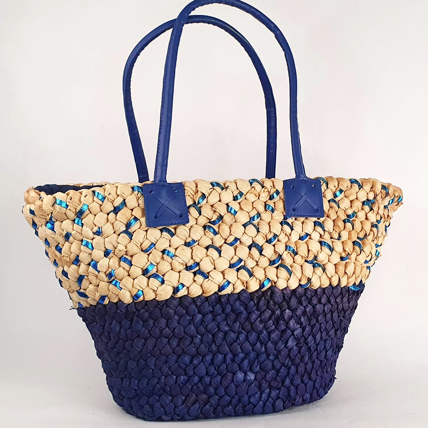 Straw Beach Tote Bag