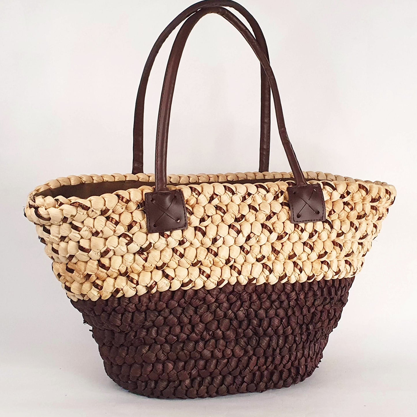 Straw Beach Tote Bag