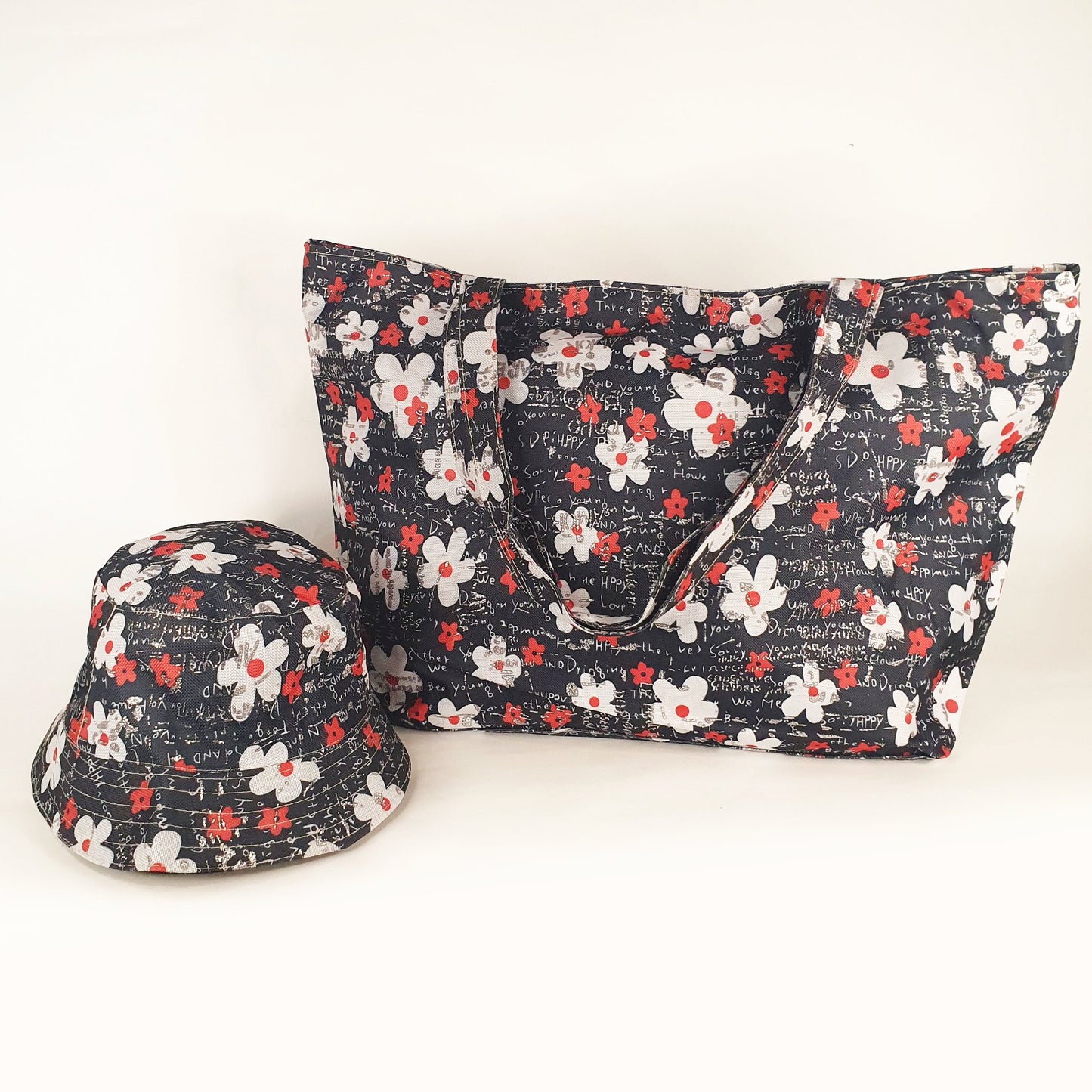 Beach Bag and Hat Set
