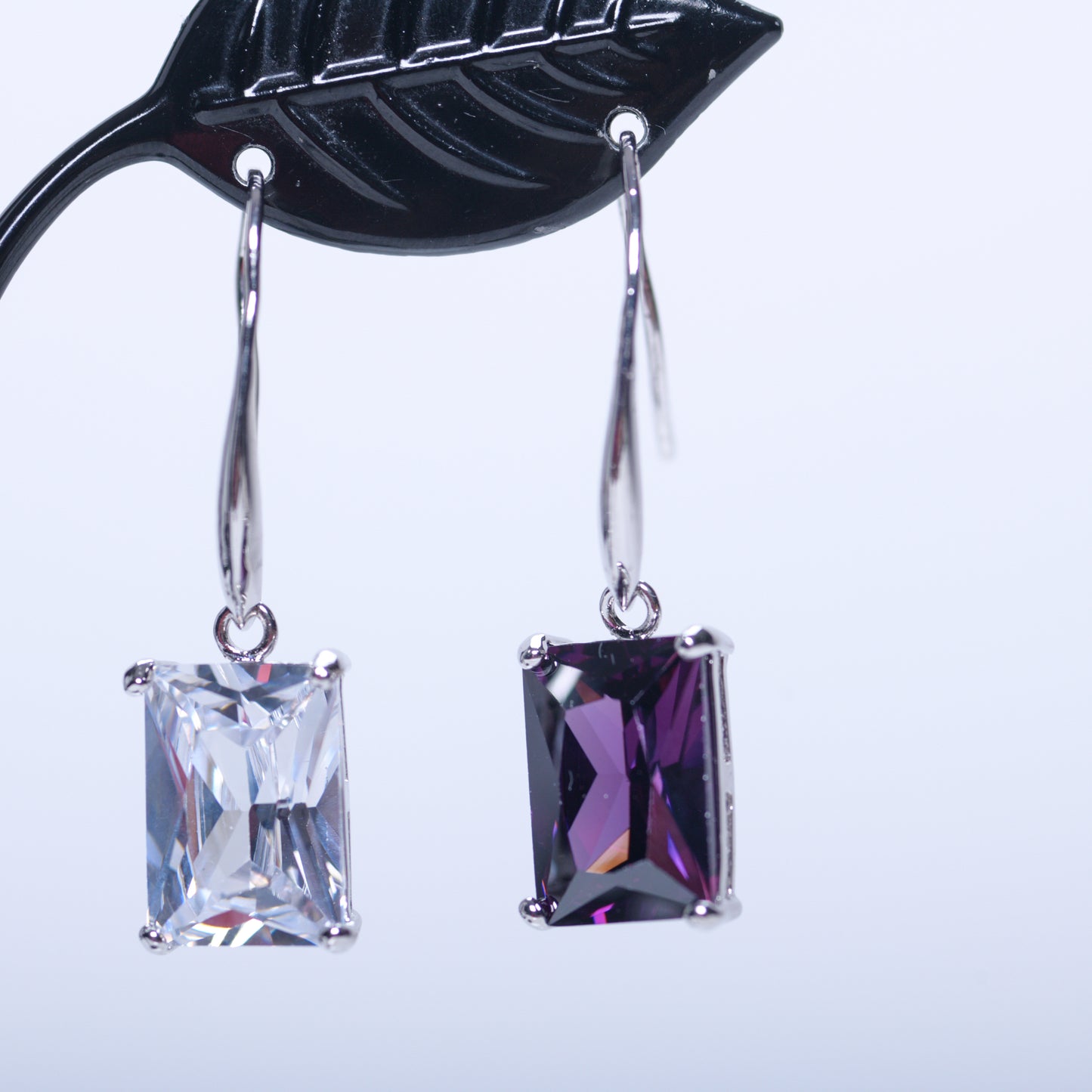 Rectangle Drop Earrings