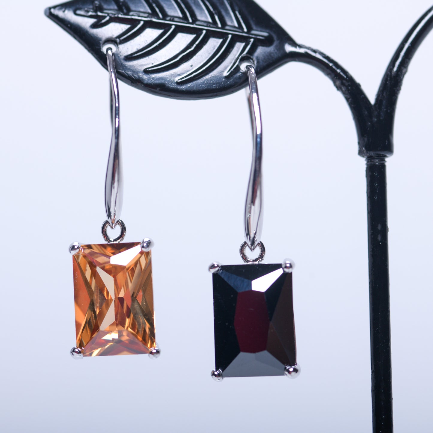 Rectangle Drop Earrings